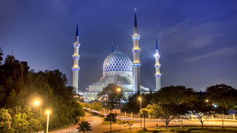 Shah Alam Blue Mosque